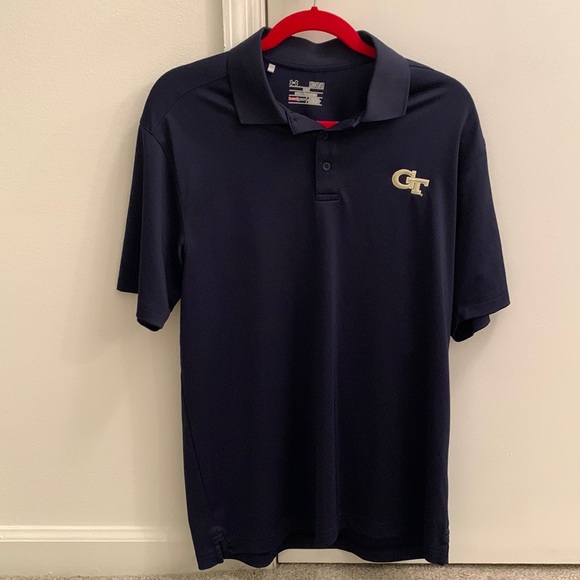Georgia Tech Men’s Under Armour Polo - Picture 1 of 2